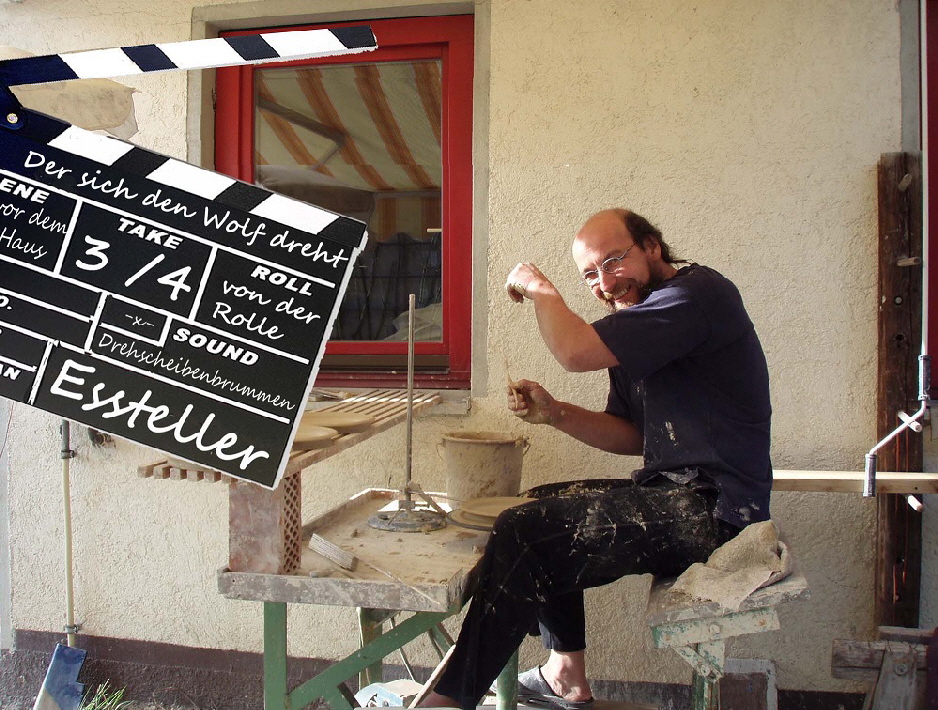 bei der Arbeit